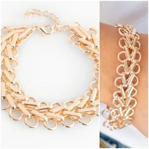 ATLANTA ATTITUDE GOLD BRACELET